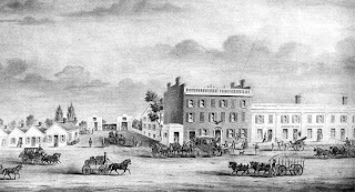 Picture of Eagle Tavern early 19th-century